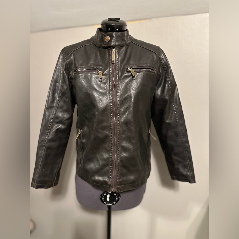 Urban Republic Faux Leather Riding Jacket Size 14/16